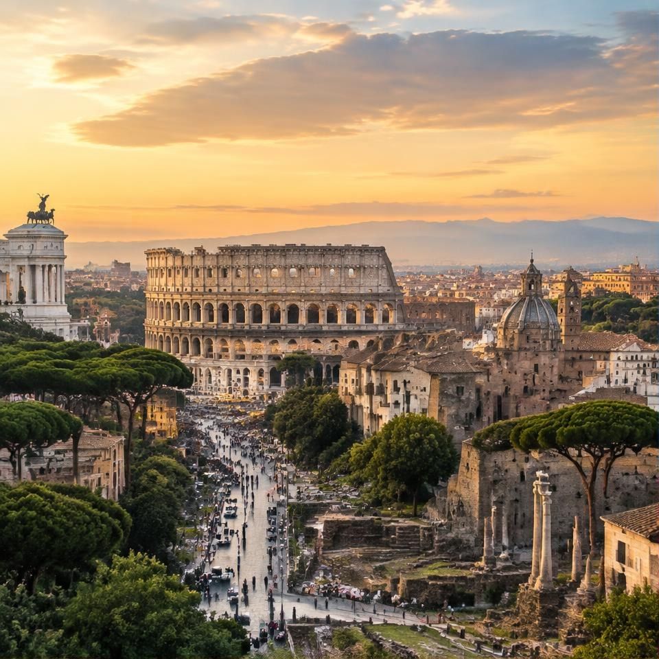 Italy landscape